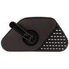 Reposapiés Polisport con placa protectora junior negro
