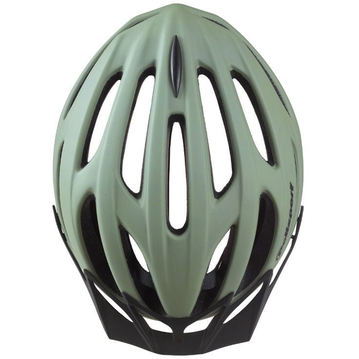 PoliSport MTB Helm Sport-Flow L 58-62cm Mat Green