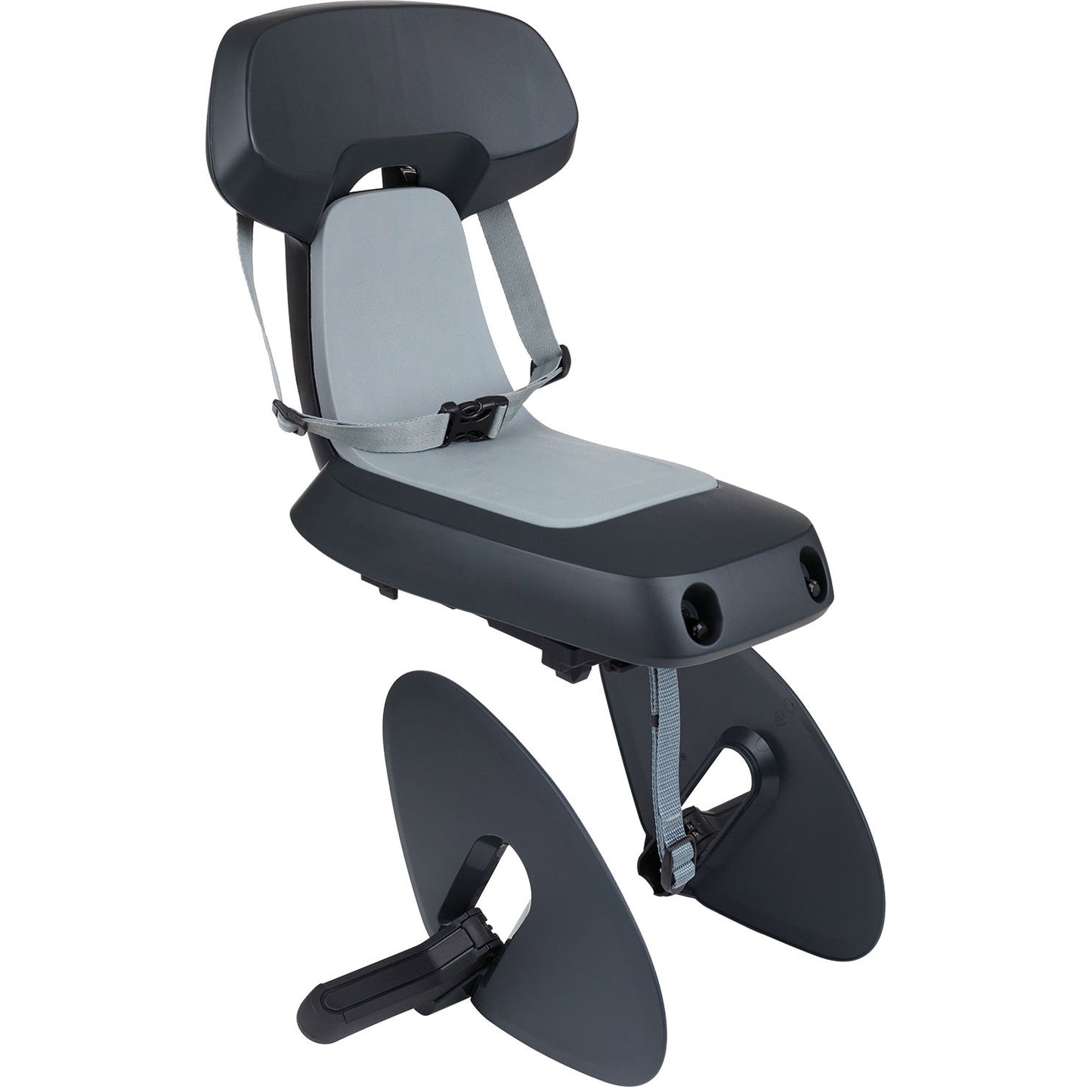 Polisport Back Seat Guppy Jr. Mik-hd grigio chiaro scuro