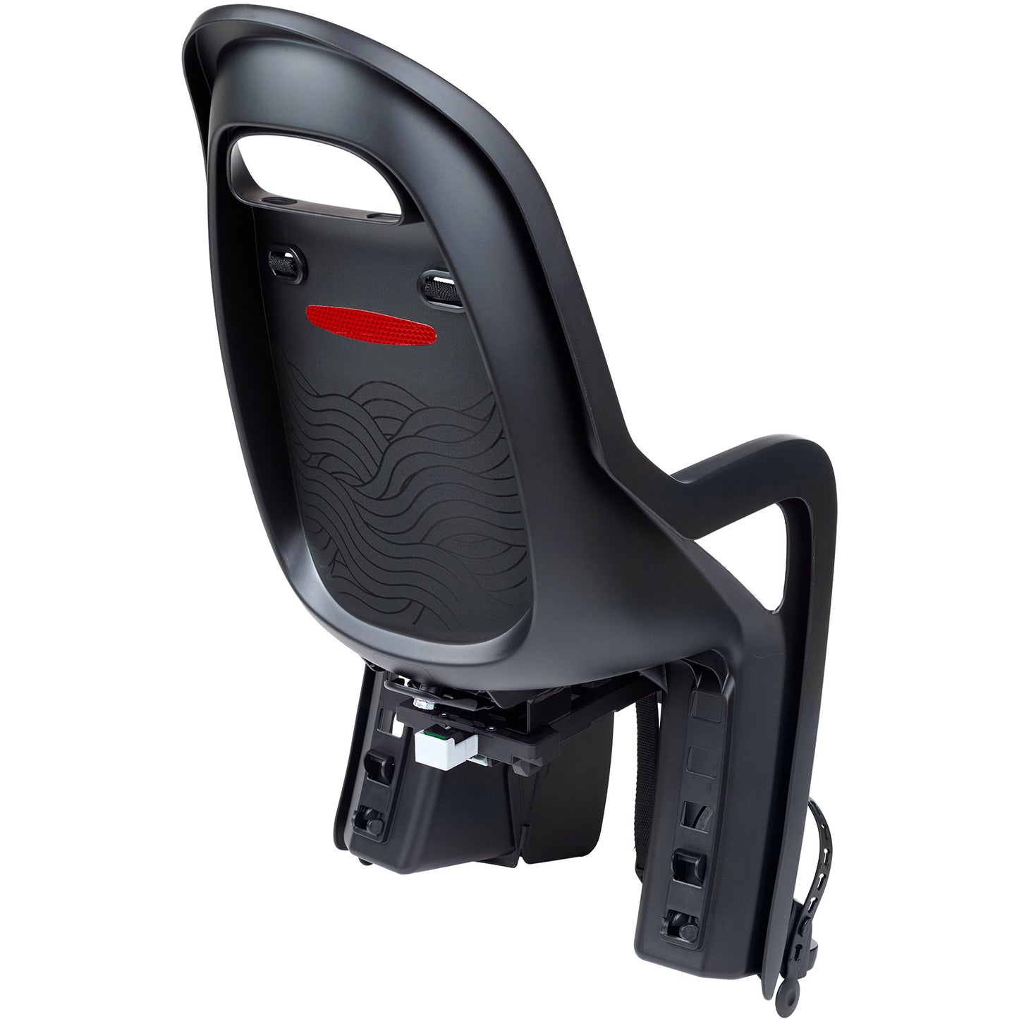 Sedile posteriore Polisport groovy mik-hd grigio scuro nero