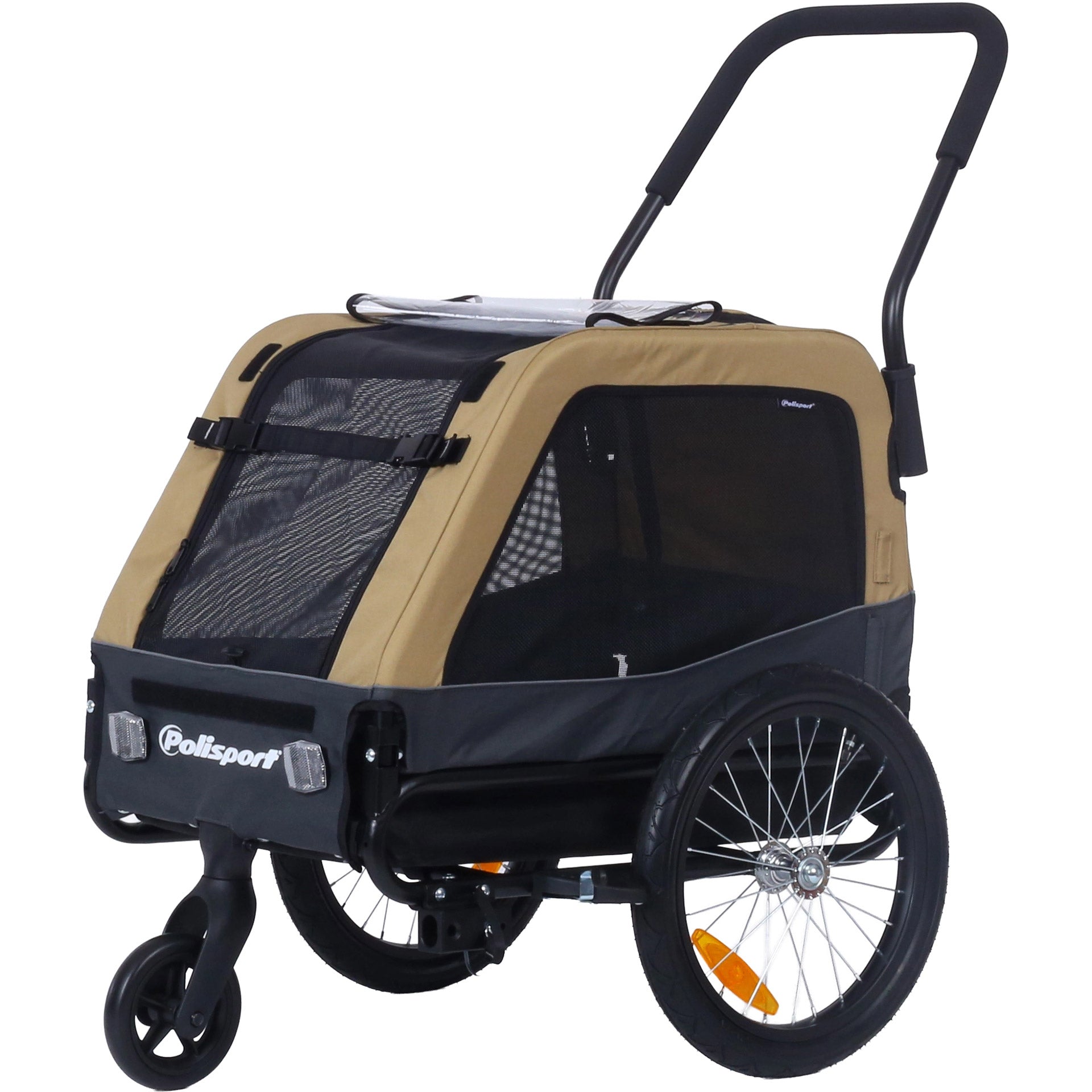 Rimorchio per cani Polisport 20 pollici XL fino a 45 kg