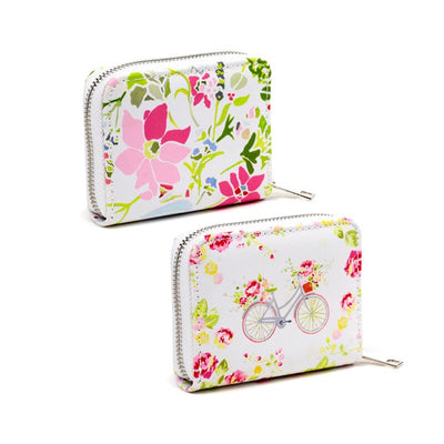 Billetera de rondas botánicas de Julie Dodsworth Pink - Pequeño