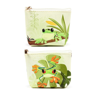 Portafoglio delle rane tropicali in PVC