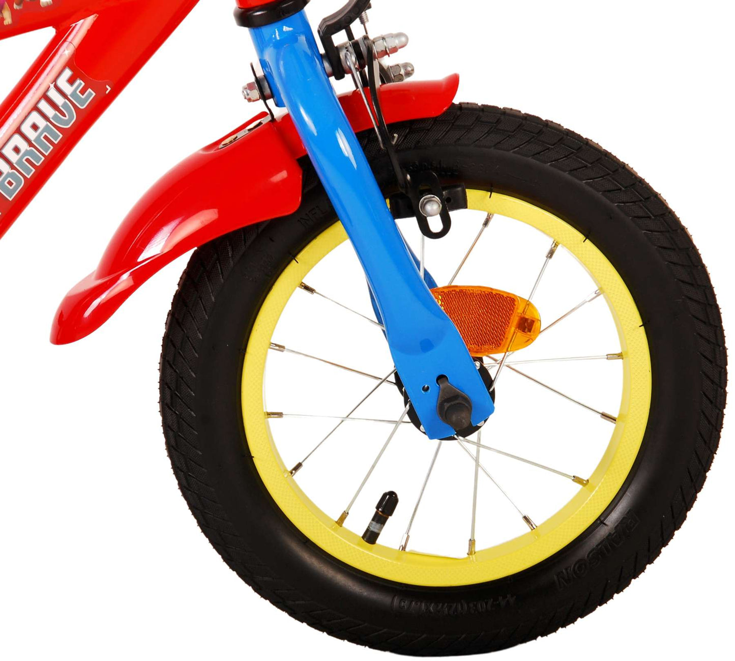 PAW PATROL Bike para niños - Niños - 12 pulgadas - Azul rojo