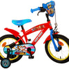 Paw Patrol Kinderfiets - Jongens - 14 inch - Rood Blauw