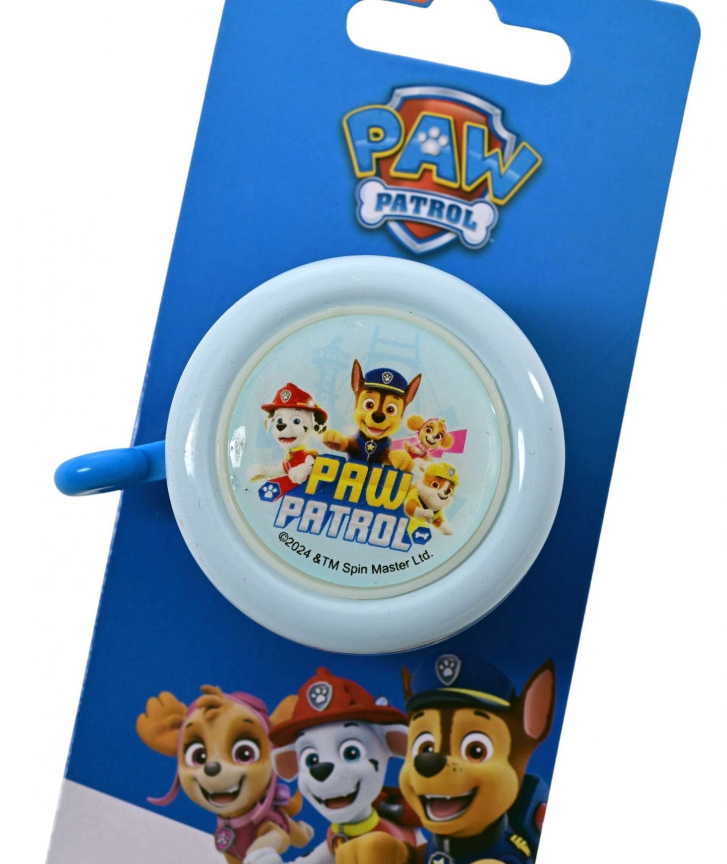 Paw patrol fietsbel jongens blauw