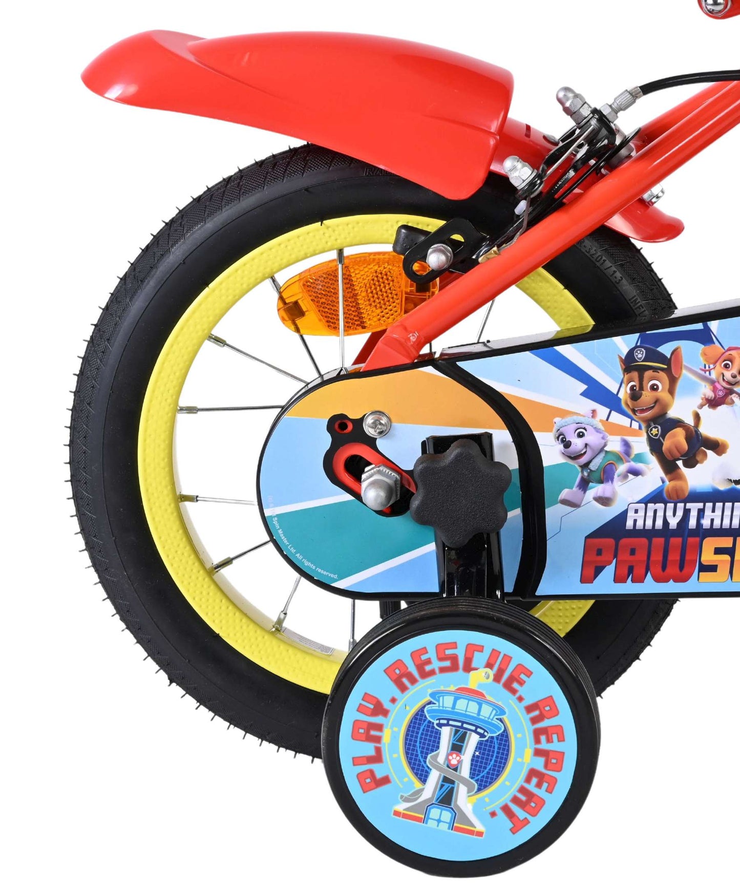 Bicicletta per bambini Paw Patrol - ragazzi - 12 pollici - due freni a mano