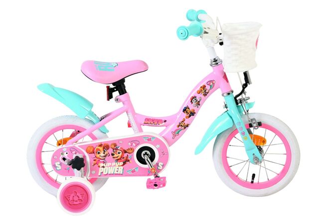 Volare paw patrol kinderfiets - meisjes - 12 inch - roze