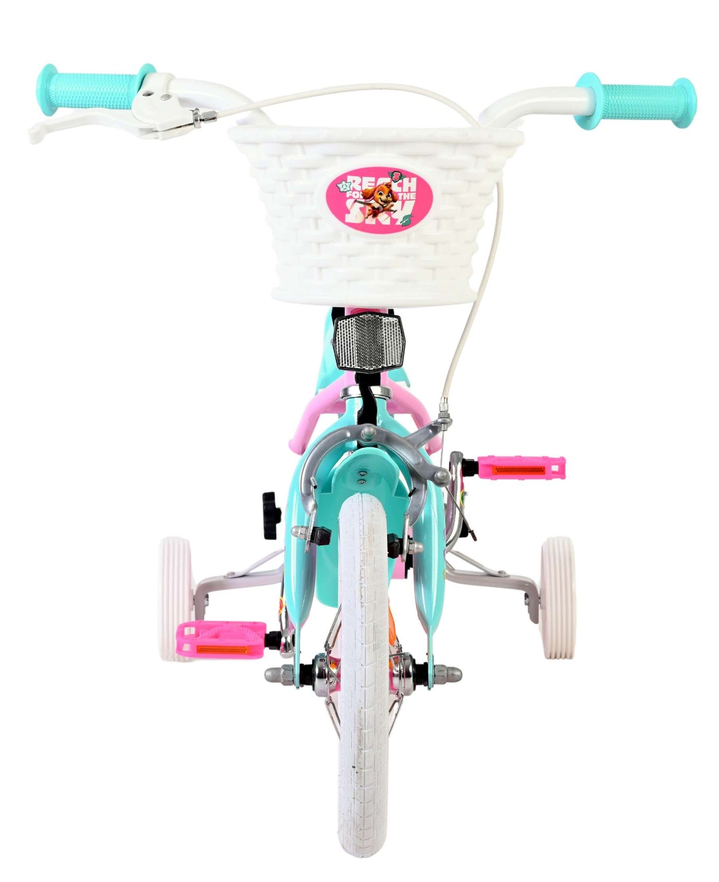 Volare paw patrol kinderfiets - meisjes - 12 inch - roze