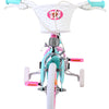 Volare paw patrol kinderfiets - meisjes - 12 inch - roze - twee handremmen
