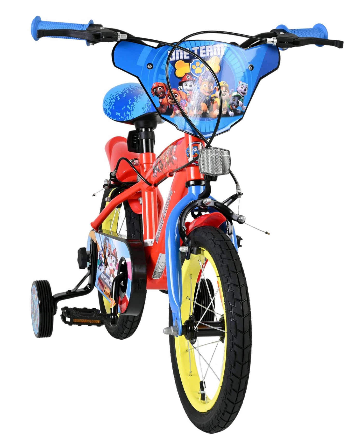 Bicicletta per bambini Paw Patrol - ragazzi - 14 pollici - due freni a mano