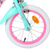 Volare paw patrol kinderfiets - meisjes - 14 inch - roze - twee handremmen