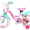 Volare paw patrol kinderfiets - meisjes - 14 inch - roze - twee handremmen