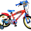 PAW PATROL Patrol Bike Bike Boys de 16 pulgadas Red Dos frenos de manos