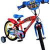 PAW PATROL Patrol Bike Bike Boys de 16 pulgadas Red Dos frenos de manos