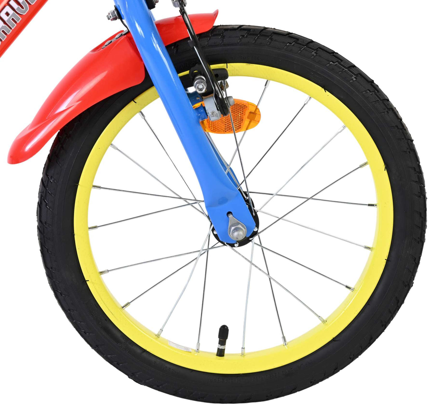 Bicicletta per bambini Paw Patrol - ragazzi - 16 pollici - rosso blu