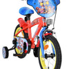Bicicletta per bambini Paw Patrol - ragazzi - 14 pollici - rosso blu