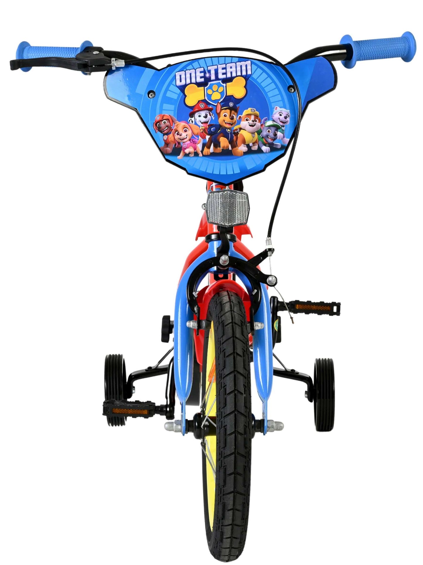 Bicicletta per bambini Paw Patrol - ragazzi - 14 pollici - rosso blu