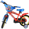 Bicicletta per bambini Paw Patrol - ragazzi - 14 pollici - rosso blu