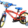 Bicicletta per bambini Paw Patrol - ragazzi - 16 pollici - rosso blu