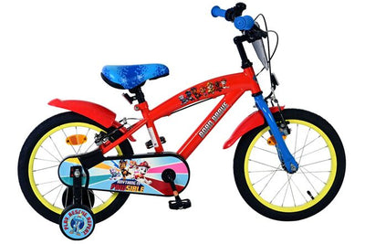 Bicicletta per bambini Paw Patrol - ragazzi - 16 pollici - rossa - due freni a mano
