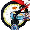 Bicicletta per bambini Paw Patrol - ragazzi - 16 pollici - rossa - due freni a mano