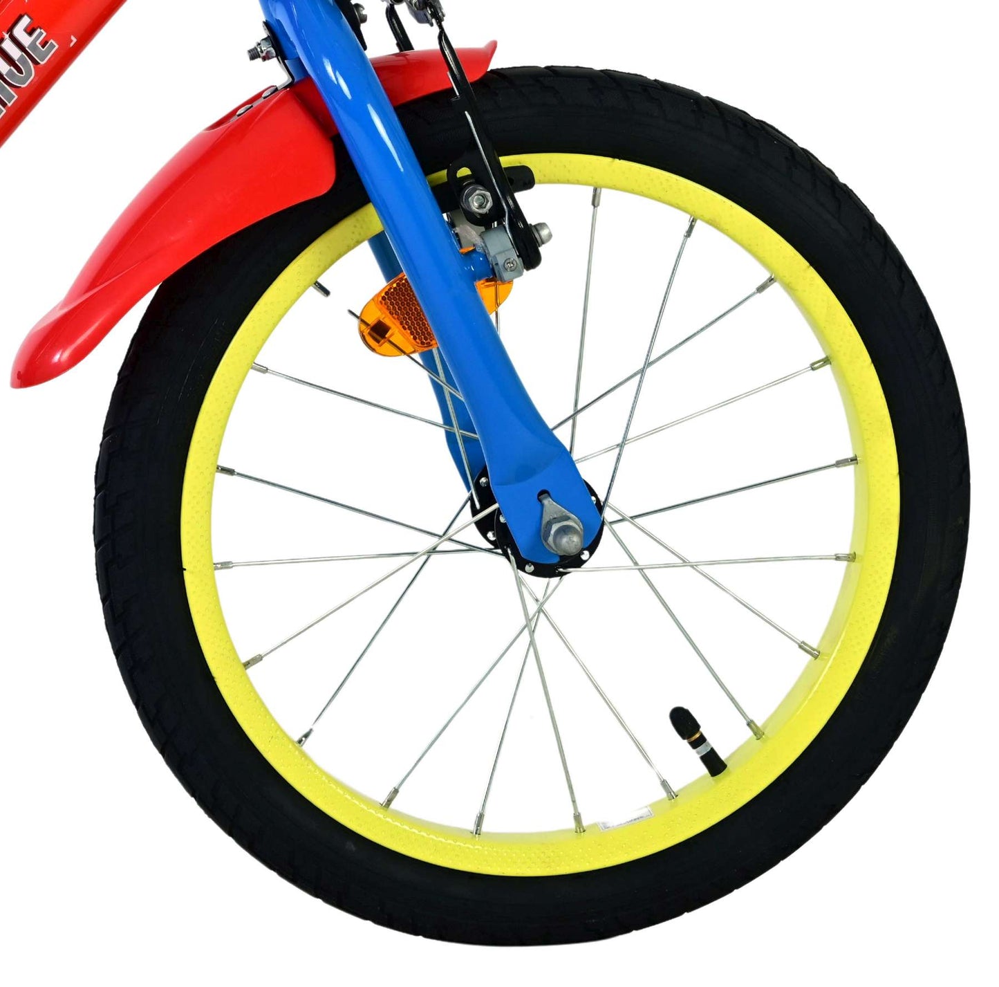 Bicicletta per bambini Paw Patrol - ragazzi - 16 pollici - rossa - due freni a mano