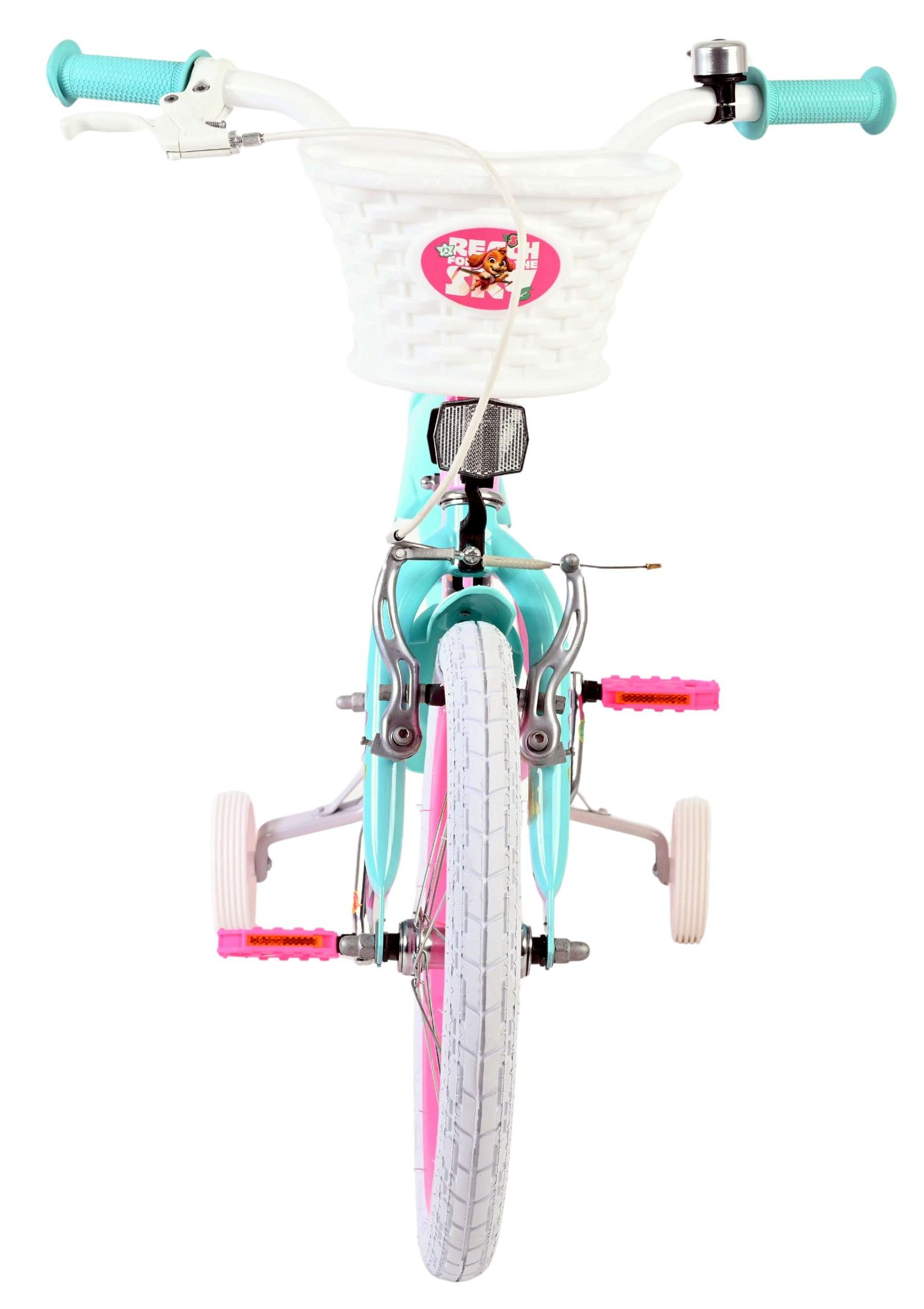 Bicicleta infantil Paw Patrol - niña - 16 pulgadas - rosa