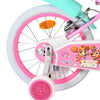 Volare paw patrol kinderfiets - meisjes - 16 inch - roze - twee handremmen
