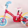 Peppa Pig Kinderfiets - Meisjes - 10 inch - Roze Blauw - Doortrapper