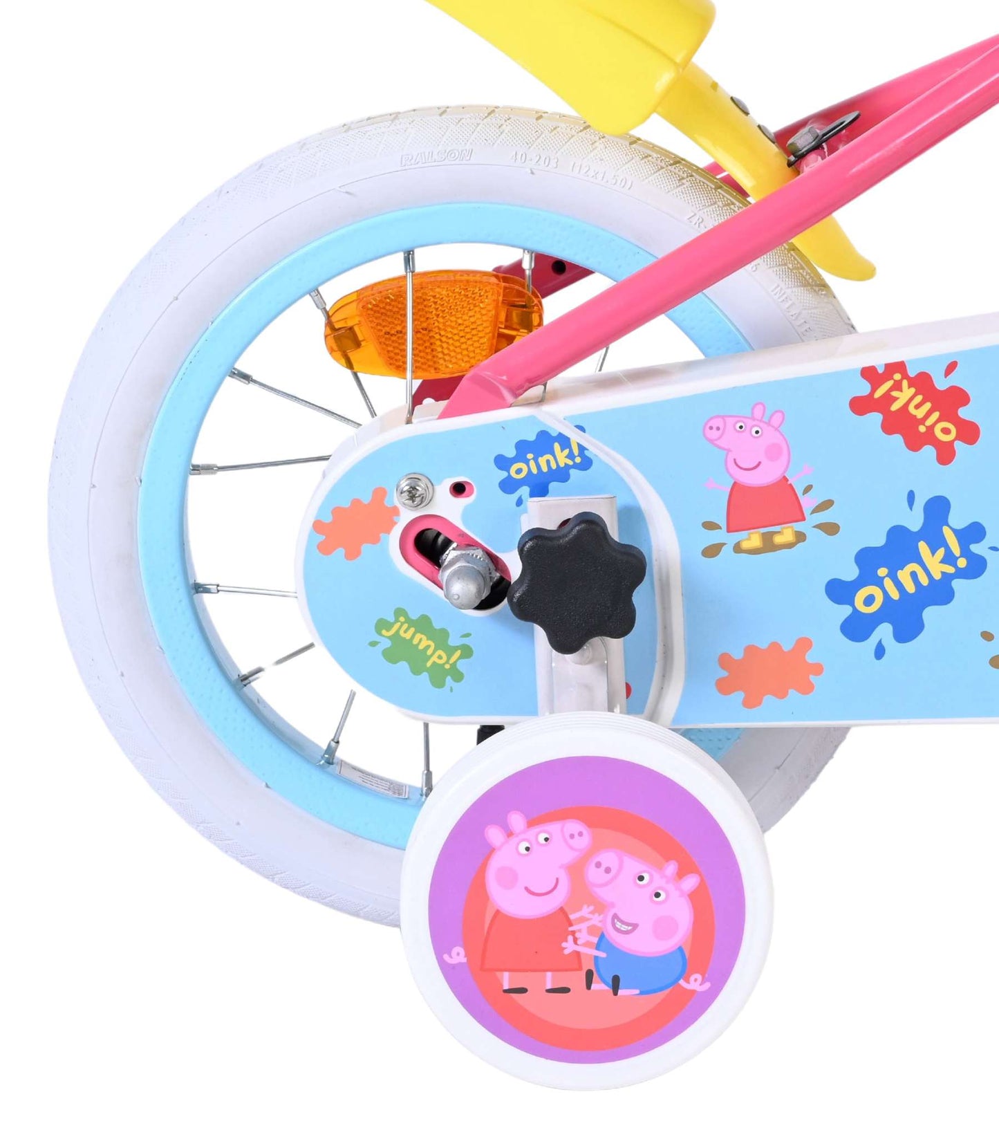 Bicicleta infantil Volare peppa - niña - 12 pulgadas - rosa