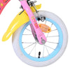 Volare peppa pig kinderfiets - meisjes - 12 inch - roze - twee handremmen