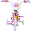 Volare peppa pig kinderfiets - meisjes - 12 inch - roze - twee handremmen