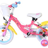Volare peppa pig kinderfiets - meisjes - 12 inch - roze - twee handremmen