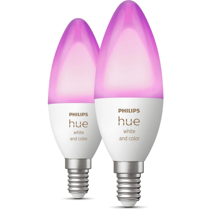 Philips Hue Candle Lample Shee Candle E14 White Color 2-Pack
