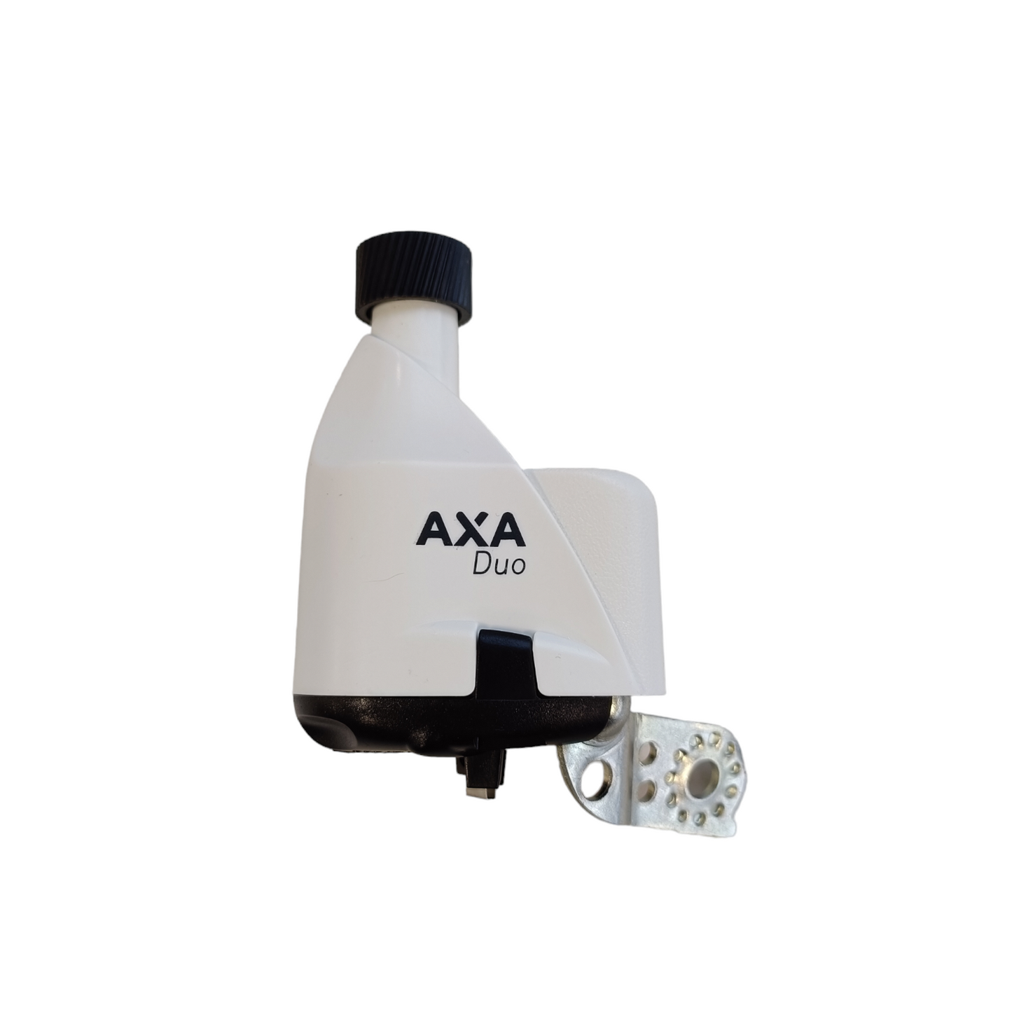 Axa Duo Dynamo, assemblaggio a sinistra. bianco