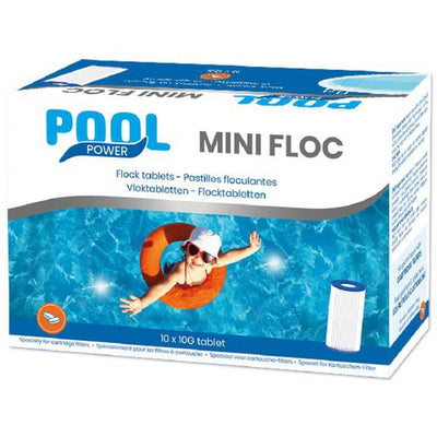 Il pool migliora Floc mini, 10 x 10 g