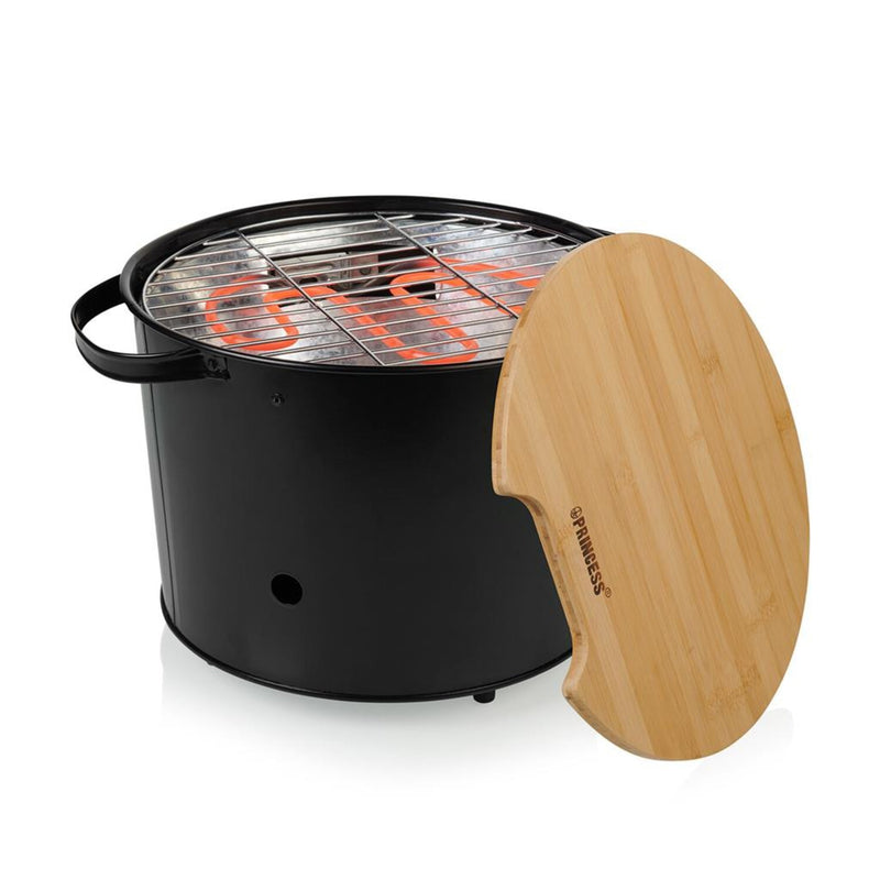 Princesa 112240 Barbacoa híbrida Barbacoa eléctrica