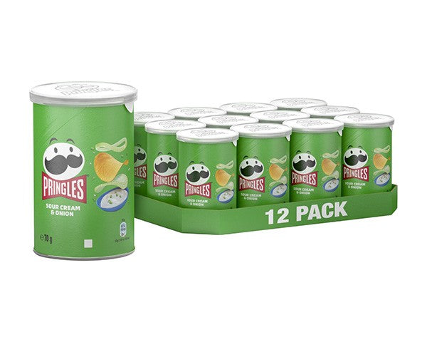 Pringles cipolla con panna acida (12x 70gr)