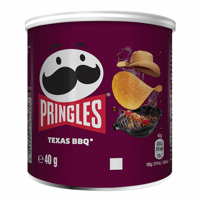 Salsa barbacoa Pringles texas (24x 40g) (bola)