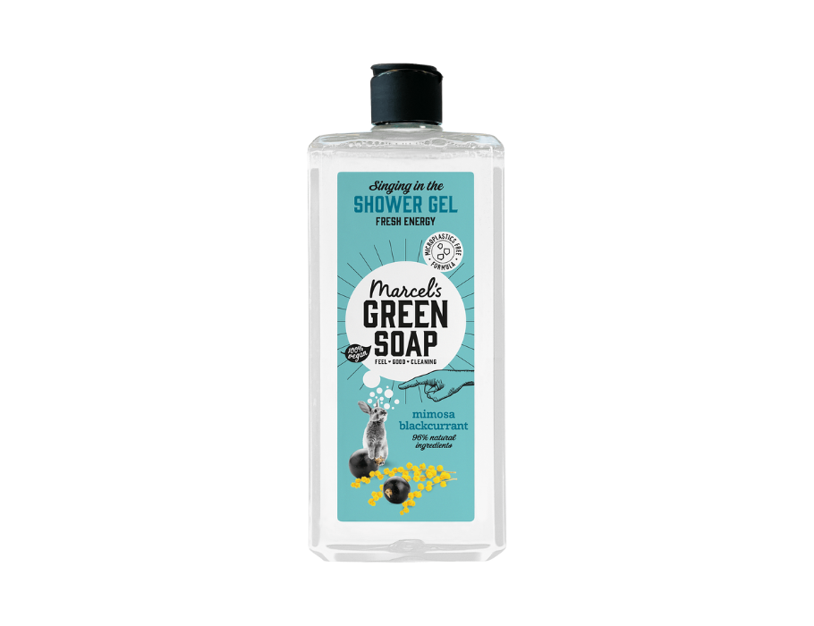 Marcels Green Soap doccia gel gel mimosa bera nera 300 ml