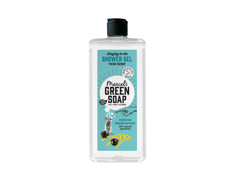 Marcels Green Soap doccia gel gel mimosa bera nera 300 ml