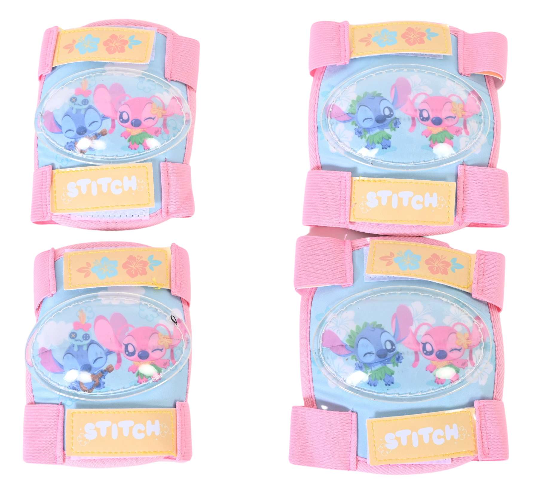 Stich disney stitch - niñas - set de protección