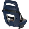 Qibbel Q342 Sedile posteriore 6+ junior con poggiapiedi e piastre di protezione blu navy