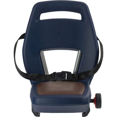 Qibbel Q342 Asiento trasero 6+ Junior con reposapiés y placas de protección azul marino