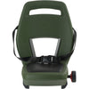 sedile posteriore junior 6+ poggiapiedi + cintura verde militare nero