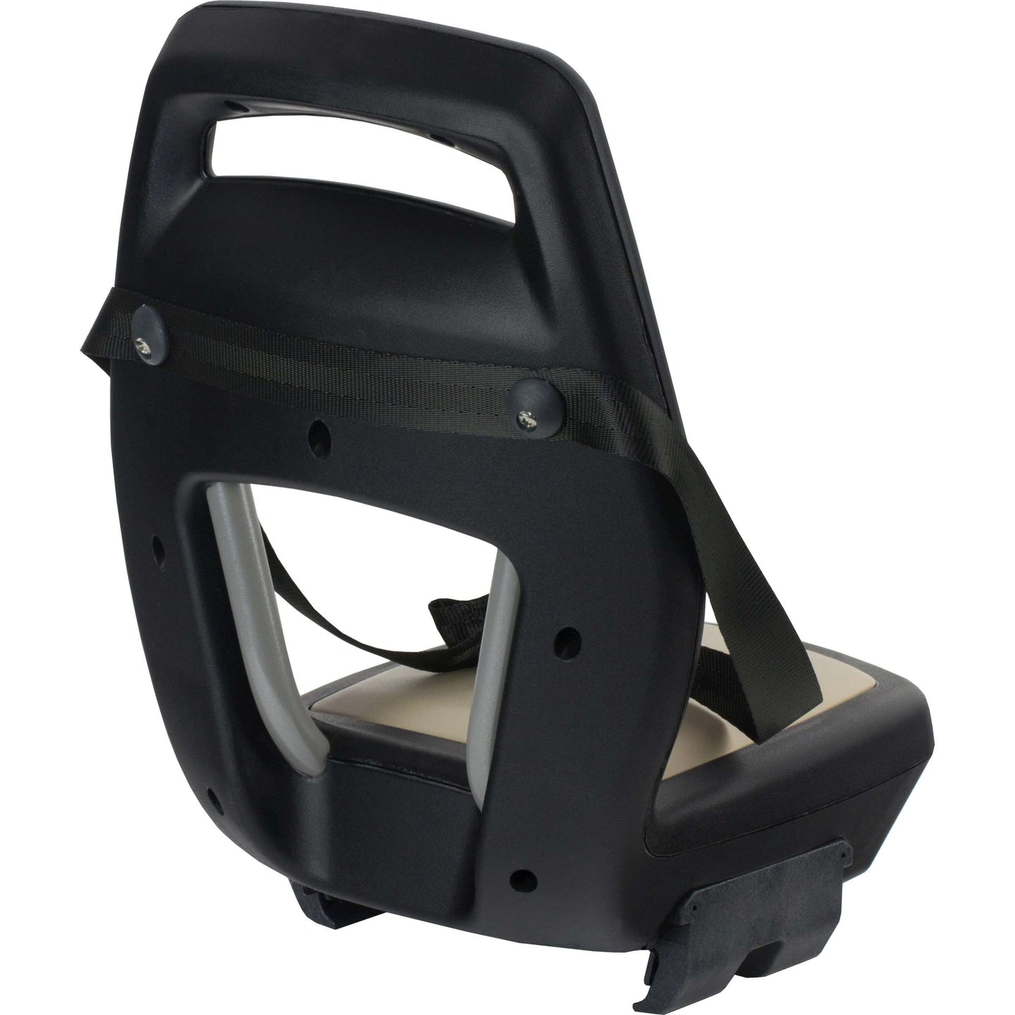 Qibbel Q344 Asiento trasero 6+ Junior con reposapiés y placas de protección Negra