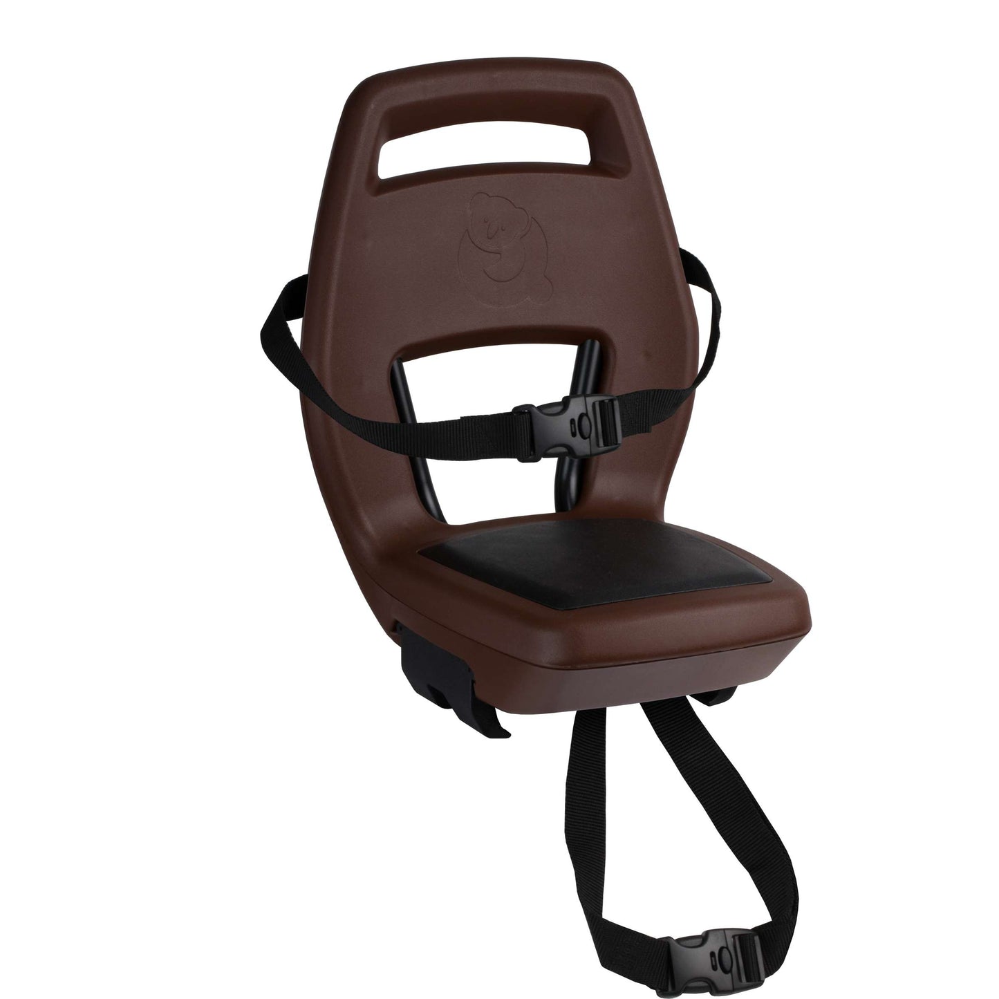 Qibbel achterzitje junior 6+ drager bev. bruin zwart