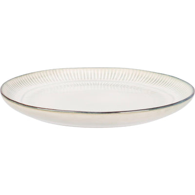 Excellent houseware plate earthenware gres ø21cm box of 6 pcs