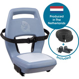 Widek b.v. qibbel achterzitje junior 6+ bagagedrager blauw - afbeelding 2
